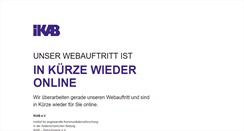 Desktop Screenshot of ikab.de